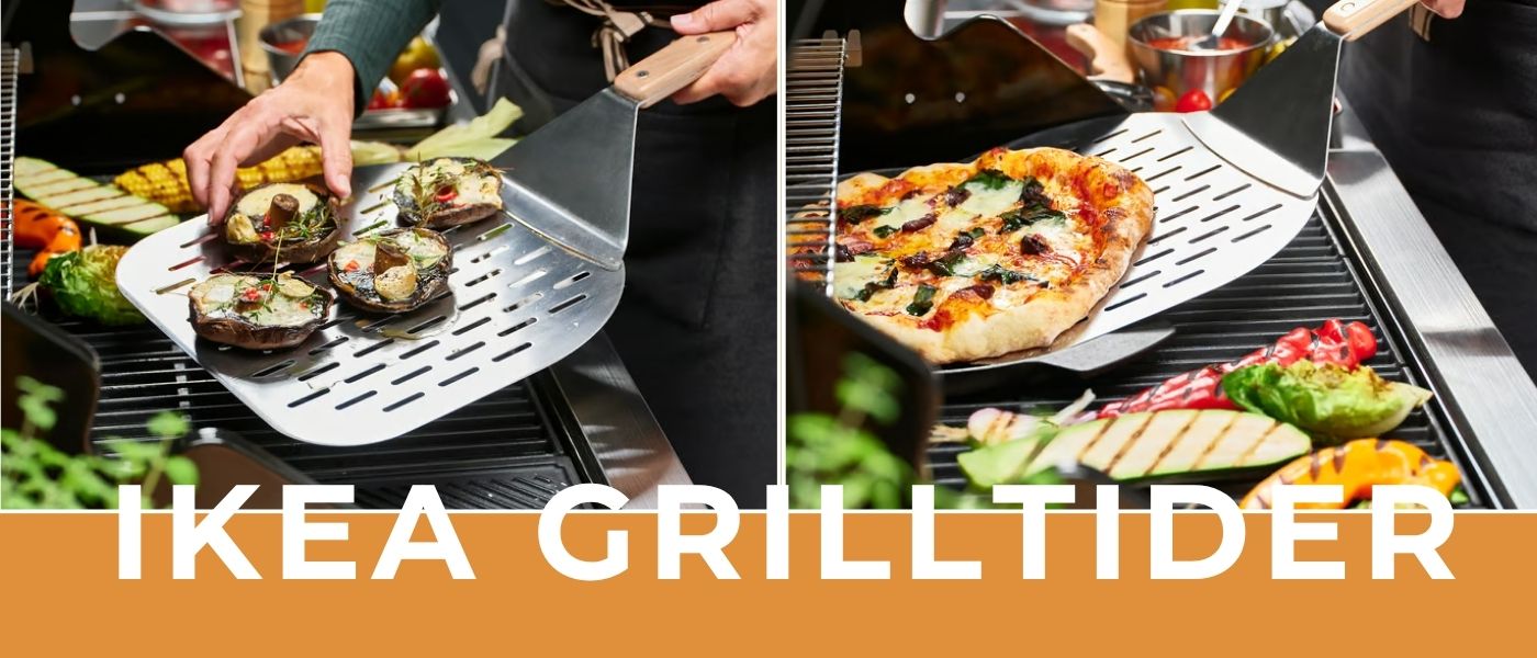 کفگیر سرو پیتزا ایکیا مدل IKEA GRILLTIDER